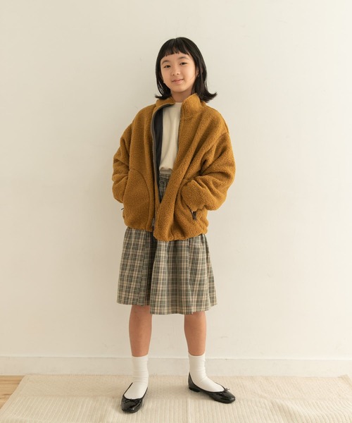 URBAN RESEARCH DOORS（アーバンリサーチドアーズ）の「チェックギャザースカート(KIDS)（その他パンツ・キッズ・グリーン系その他/ピンク系その他・120/105/150/135）」の18枚目の写真