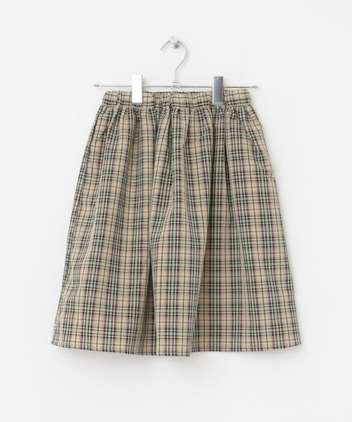 URBAN RESEARCH DOORS（アーバンリサーチドアーズ）の「チェックギャザースカート(KIDS)（その他パンツ・キッズ・グリーン系その他/ピンク系その他・120/105/150/135）」の20枚目の写真