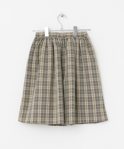 URBAN RESEARCH DOORS（アーバンリサーチドアーズ）の「チェックギャザースカート(KIDS)（その他パンツ・キッズ・グリーン系その他/ピンク系その他・120/105/150/135）」の22枚目の写真
