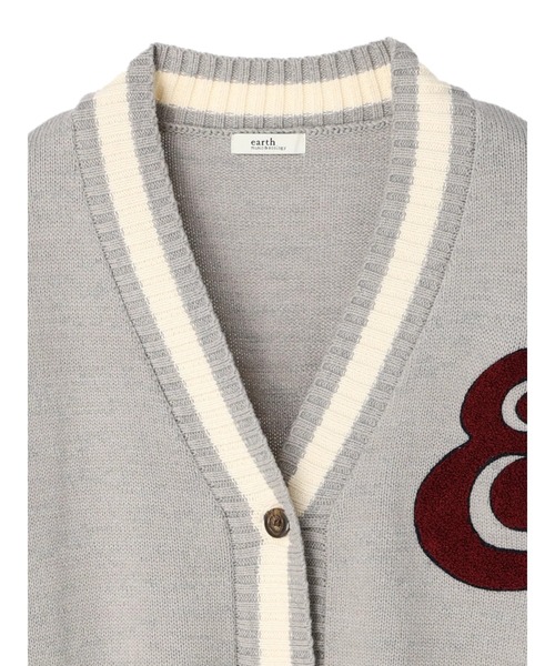 earth music&ecology（アースミュージックアンドエコロジー）の「チルデンニットカーディガン knit cardigan（カーディガン/ボレロ・レディース・ネイビー/グレー/アイボリー・FREE）」の17枚目の写真