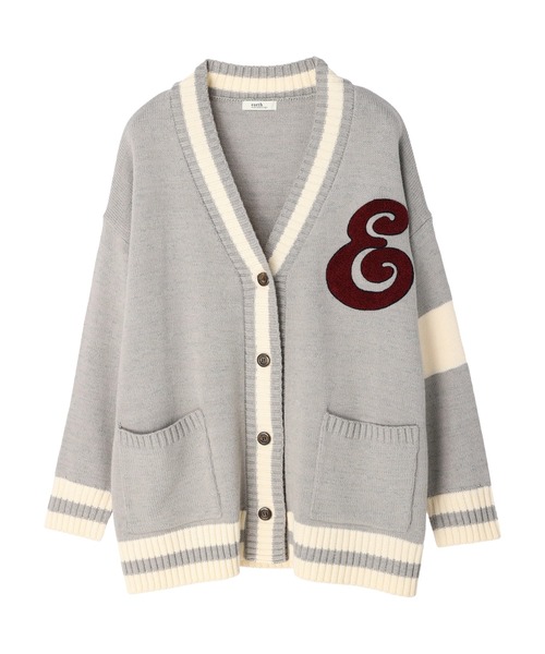 earth music&ecology（アースミュージックアンドエコロジー）の「チルデンニットカーディガン knit cardigan（カーディガン/ボレロ・レディース・ネイビー/グレー/アイボリー・FREE）」の18枚目の写真