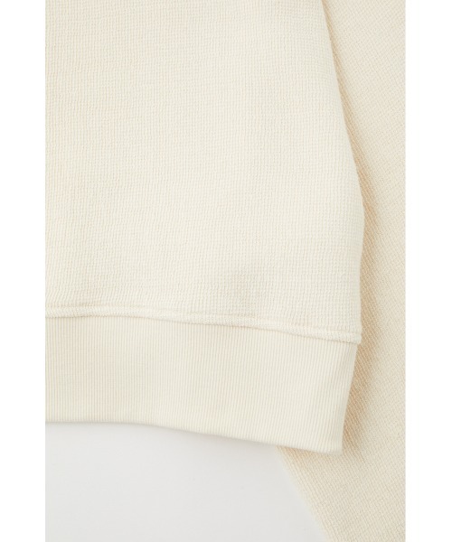 MOUSSY（マウジー）の「CROPPED WIDE DECK シャツ（Tシャツ/カットソー・レディース・オフホワイト/ネイビー/レッド/グリーン・FREE）」の15枚目の写真