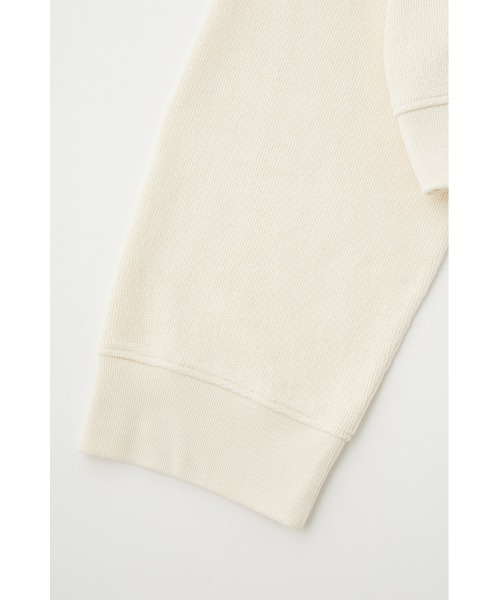 MOUSSY（マウジー）の「CROPPED WIDE DECK シャツ（Tシャツ/カットソー・レディース・オフホワイト/ネイビー/レッド/グリーン・FREE）」の16枚目の写真