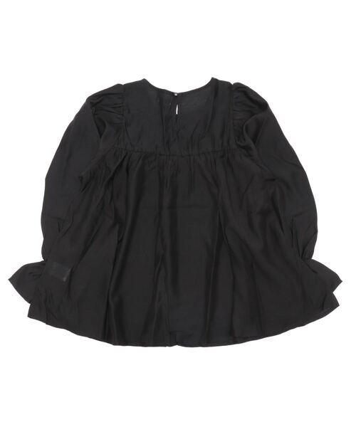 flower（フラワー）の「スウィートフレアブラウス（シャツ/ブラウス・レディース・ホワイト/ブラック・FREE）」の3枚目の写真