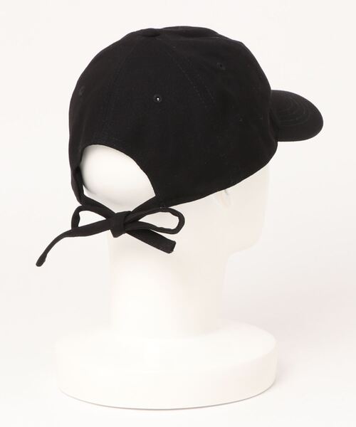 Q（キュー）の「バックリボンキャップ（キャップ・レディース・アイボリー/ブラック・ONE SIZE）」の3枚目の写真