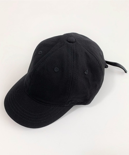 Q（キュー）の「バックリボンキャップ（キャップ・レディース・アイボリー/ブラック・ONE SIZE）」の6枚目の写真
