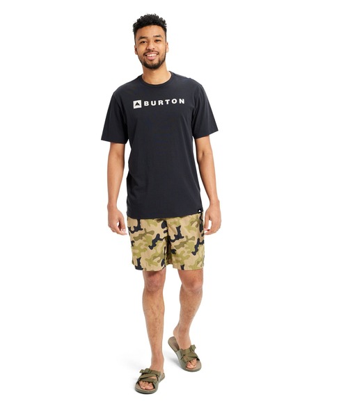 BURTON（バートン）の「Horizontal Mountain ショートスリーブ Tシャツ（Tシャツ/カットソー・メンズ・オリーブ/ブラック・M/L/S/XL/XS）」の4枚目の写真