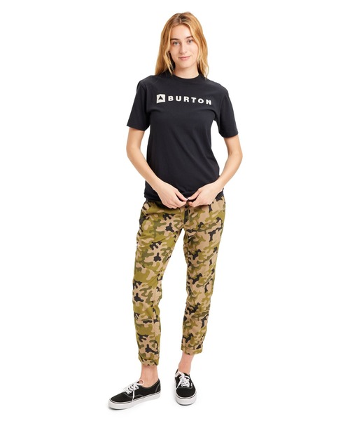 BURTON（バートン）の「Horizontal Mountain ショートスリーブ Tシャツ（Tシャツ/カットソー・メンズ・オリーブ/ブラック・M/L/S/XL/XS）」の5枚目の写真