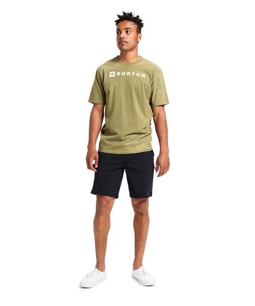 BURTON（バートン）の「Horizontal Mountain ショートスリーブ Tシャツ（Tシャツ/カットソー・メンズ・オリーブ/ブラック・M/L/S/XL/XS）」の12枚目の写真