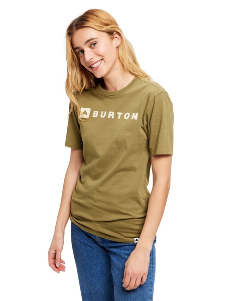 BURTON（バートン）の「Horizontal Mountain ショートスリーブ Tシャツ（Tシャツ/カットソー・メンズ・オリーブ/ブラック・M/L/S/XL/XS）」の14枚目の写真