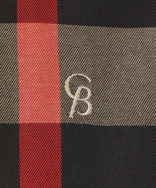 CB CRESTBRIDGE（シービークレストブリッジ）の「クレストブリッジチェックバンドカラーシャツ（シャツ/ブラウス・レディース・ブルー系その他7・M/S）」の6枚目の写真