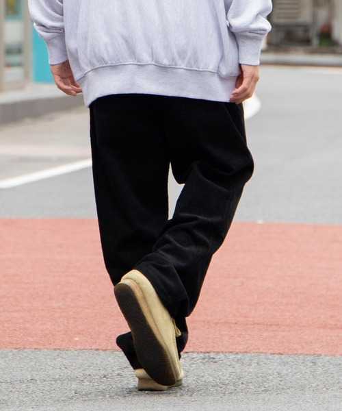 WEGO（ウィゴー）の「WEGO/コーデュロイイージーパンツ（チノパンツ・メンズ・アイボリー/ブラック/ベージュ・SMALL/MEDIUM/LARGE）」の19枚目の写真