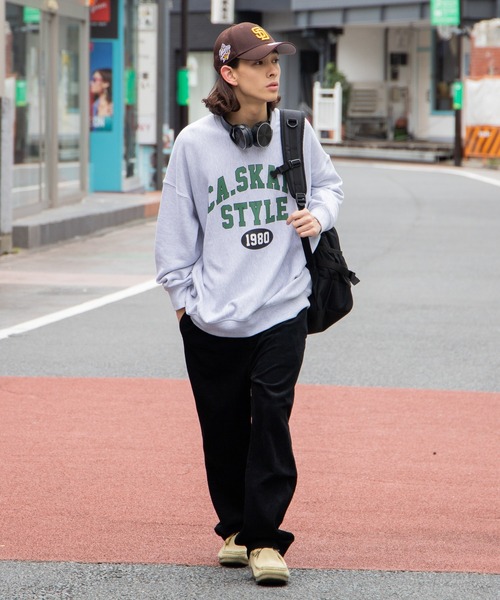 WEGO（ウィゴー）の「WEGO/コーデュロイイージーパンツ（チノパンツ・メンズ・アイボリー/ブラック/ベージュ・SMALL/MEDIUM/LARGE）」の20枚目の写真