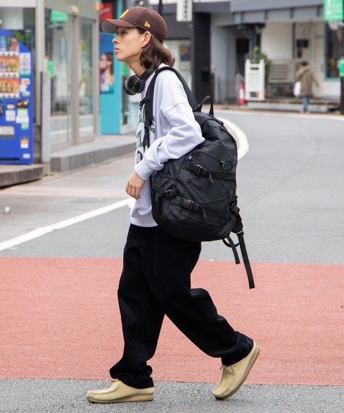 WEGO（ウィゴー）の「WEGO/コーデュロイイージーパンツ（チノパンツ・メンズ・アイボリー/ブラック/ベージュ・SMALL/MEDIUM/LARGE）」の21枚目の写真