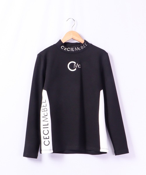 CECIL McBEE(セシルマクビー)の「CECIL McBEE green スリーブラインモックネックLS GOLF 長袖(Tシャツ/カットソー・レディース・ホワイト/ブラック・1/2)」の12枚目の写真