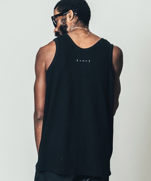 CRIMIE（クライミー）の「THERMAL TANK TOP（Tシャツ/カットソー・メンズ・ブラック/ホワイト・L/XL/XXL/S/M）」の7枚目の写真