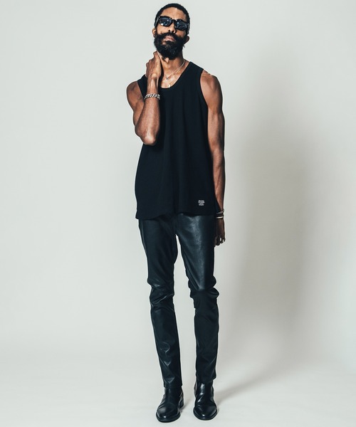 CRIMIE（クライミー）の「THERMAL TANK TOP（Tシャツ/カットソー・メンズ・ブラック/ホワイト・L/XL/XXL/S/M）」の8枚目の写真