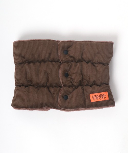 UNIVERSAL OVERALL（ユニバーサルオーバーオール）の「UNIVERSAL OVERALL/ユニバーサルオーバーオール コーデュロイ ネックウォーマー/マフラー（ネックウォーマー/スヌード・メンズ・アイボリー/ブラック/ダークグリーン/ベージュ/ブラウン・FREE）」の8枚目の写真
