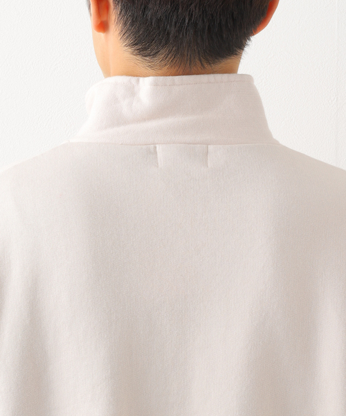 JOURNAL STANDARD J.S HOMESTEAD(ジャーナルスタンダードホームステッド)の「【SBTRACT/サブトラクト for J.S.Homestead】HEAVY FLEECE ZIP MOCK SWEAT(スウェット・メンズ・アイボリー/ライトグレー・MEDIUM/LARGE)」の13枚目の写真