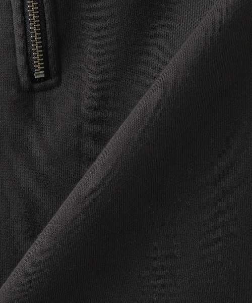 JOURNAL STANDARD J.S HOMESTEAD(ジャーナルスタンダードホームステッド)の「【SBTRACT/サブトラクト for J.S.Homestead】HEAVY FLEECE ZIP MOCK SWEAT(スウェット・メンズ・アイボリー/ライトグレー・MEDIUM/LARGE)」の4枚目の写真