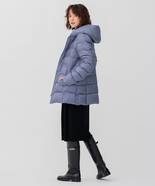 洗える】シレータフタ ショート ダウンコート（ダウンジャケット