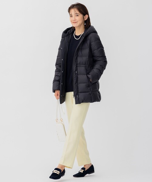 洗える】シレータフタ ショート ダウンコート（ダウンジャケット