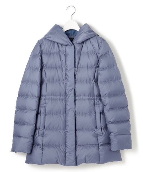 23区（ニジュウサンク）の「【洗える】シレータフタ ショート ダウンコート（ダウンジャケット/コート・レディース・ダルブルー系/ベージュ系/ネイビー系/ダークブラウン系・40/38/36/42）」の19枚目の写真