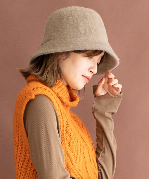 エコファーバケットハット（ハット）｜VitaFelice（ヴィータ