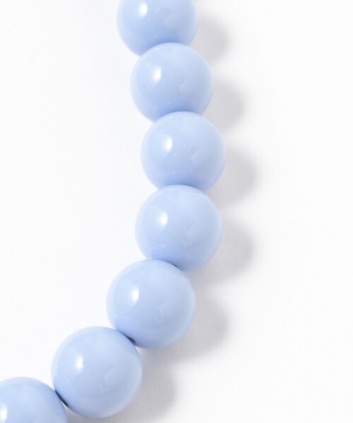 Ray BEAMS（レイビームス）の「Ray BEAMS / アクリル カラー ボール ネックレス（ネックレス・レディース・ミント/ブラック/サックスブルー/レッド・ONE SIZE）」の15枚目の写真