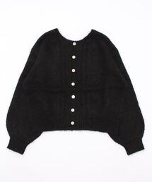 TSUHARU by Samansa Mos2 | アルパカ混ニット前後着カーディガン(カーディガン/ボレロ)