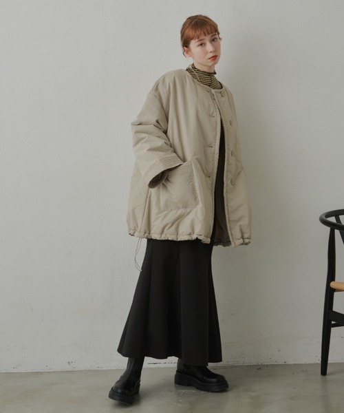 hinari(ヒナリ)の「【2way】サス付きハイウエストマーメイドスカート(スカート・レディース・ブラック/アイボリー/ベージュ・FREE/X-SMALL/SMALL)」の22枚目の写真