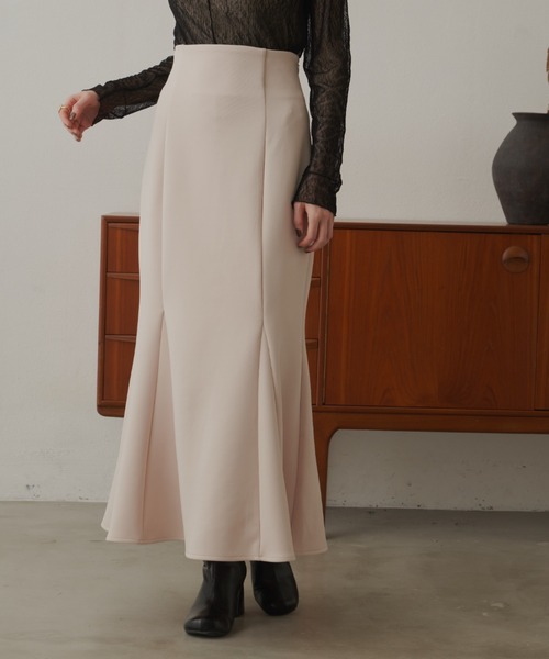 hinari(ヒナリ)の「【2way】サス付きハイウエストマーメイドスカート(スカート・レディース・ブラック/アイボリー/ベージュ・FREE/X-SMALL/SMALL)」の16枚目の写真