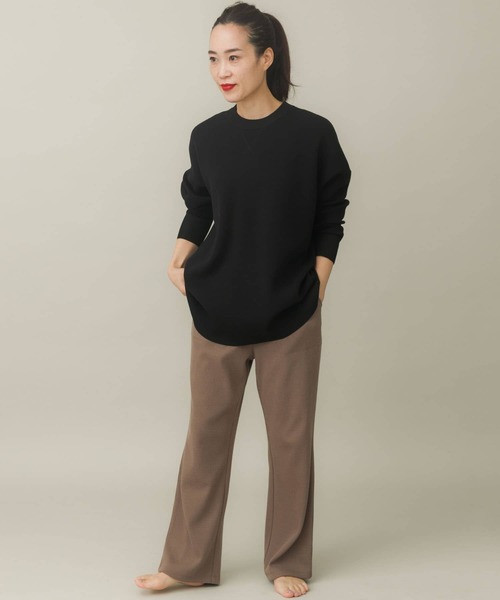 URBAN RESEARCH Sonny Label(アーバンリサーチサニーレーベル)の「SLAB Waffle Straight Pants(その他パンツ・レディース・ブラック/ブラウン・SMALL/MEDIUM)」の8枚目の写真