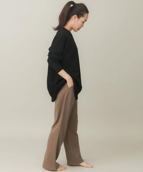 URBAN RESEARCH Sonny Label(アーバンリサーチサニーレーベル)の「SLAB Waffle Straight Pants(その他パンツ・レディース・ブラック/ブラウン・SMALL/MEDIUM)」の11枚目の写真