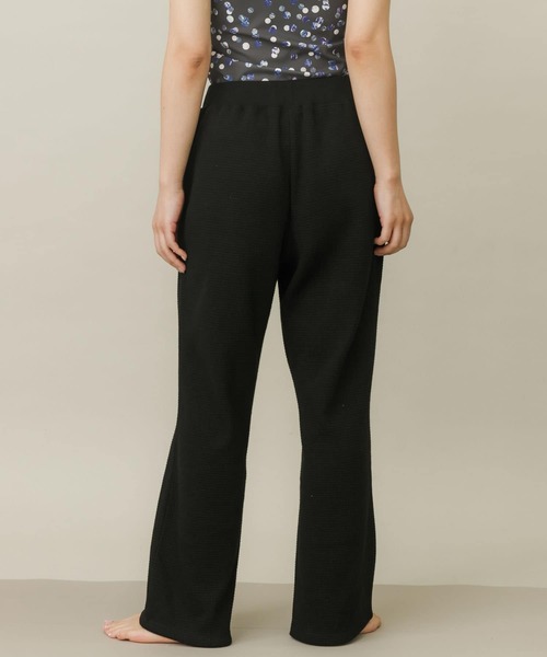 URBAN RESEARCH Sonny Label(アーバンリサーチサニーレーベル)の「SLAB Waffle Straight Pants(その他パンツ・レディース・ブラック/ブラウン・SMALL/MEDIUM)」の15枚目の写真