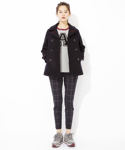 X-girl Pコート FIDELITY X-girl（エックスガール）の「X-girl×FIDELITY PEA COAT