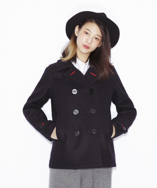 X-girl（エックスガール）の「X-girl×FIDELITY PEA COAT