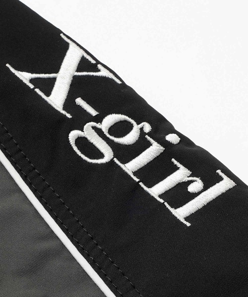 X-girl(エックスガール)の「BICOLOR TRACK PANTS(その他パンツ・レディース・ブラック/グリーン/ベージュ・XS/S/M)」の8枚目の写真