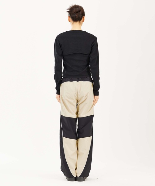 X-girl(エックスガール)の「BICOLOR TRACK PANTS(その他パンツ・レディース・ブラック/グリーン/ベージュ・XS/S/M)」の17枚目の写真