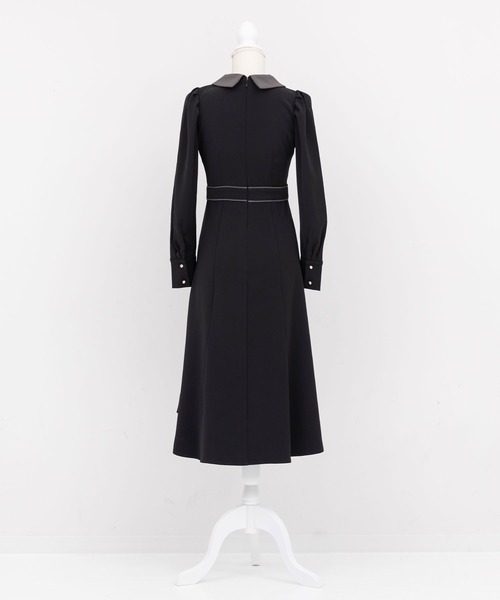 DearMyLoveMillor（ディアマイラブミラー）の「パイピングマーメイドワンピース（ワンピース・レディース・ブラック/モカ・MEDIUM/LARGE/X-LARGE/XX-LARGE）」の14枚目の写真