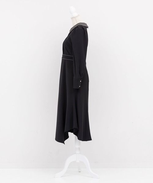 DearMyLoveMillor（ディアマイラブミラー）の「パイピングマーメイドワンピース（ワンピース・レディース・ブラック/モカ・MEDIUM/LARGE/X-LARGE/XX-LARGE）」の15枚目の写真