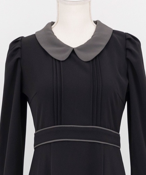 DearMyLoveMillor（ディアマイラブミラー）の「パイピングマーメイドワンピース（ワンピース・レディース・ブラック/モカ・MEDIUM/LARGE/X-LARGE/XX-LARGE）」の16枚目の写真