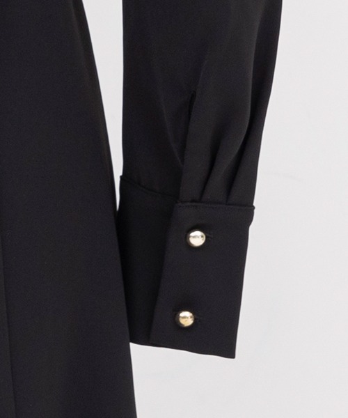 DearMyLoveMillor（ディアマイラブミラー）の「パイピングマーメイドワンピース（ワンピース・レディース・ブラック/モカ・MEDIUM/LARGE/X-LARGE/XX-LARGE）」の20枚目の写真