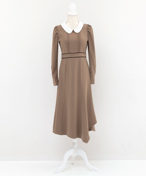 DearMyLoveMillor（ディアマイラブミラー）の「パイピングマーメイドワンピース（ワンピース・レディース・ブラック/モカ・MEDIUM/LARGE/X-LARGE/XX-LARGE）」の22枚目の写真