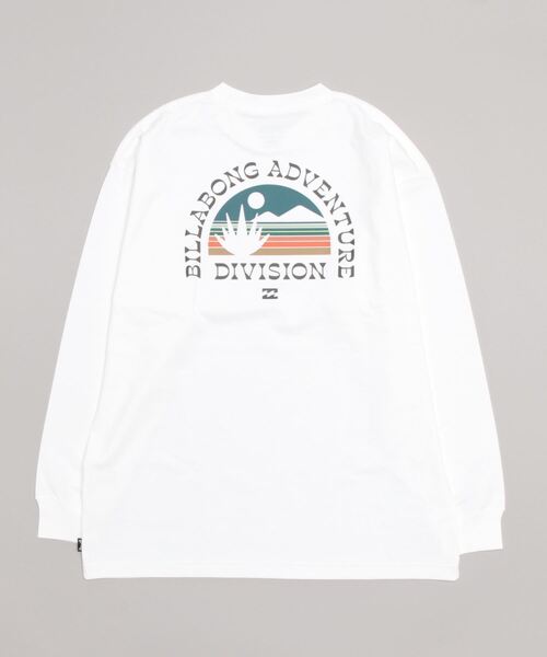 BILLABONG（ビラボン）の「BILLABONG メンズ 【A/Div.】 ADIV LS ロンＴ 【2023年春夏モデル】//ビラボン長袖ロンT（Tシャツ/カットソー・メンズ・ブラック/グリーン/ホワイト・LARGE/MEDIUM/X-LARGE）」の4枚目の写真