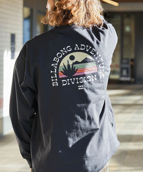 BILLABONG（ビラボン）の「BILLABONG メンズ 【A/Div.】 ADIV LS ロンＴ 【2023年春夏モデル】//ビラボン長袖ロンT（Tシャツ/カットソー・メンズ・ブラック/グリーン/ホワイト・LARGE/MEDIUM/X-LARGE）」の3枚目の写真