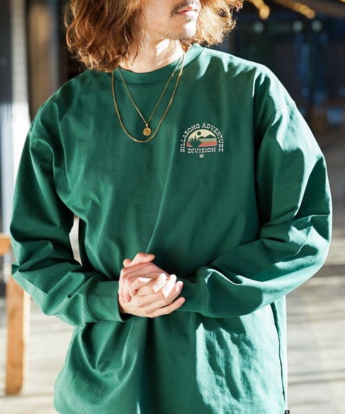 BILLABONG（ビラボン）の「BILLABONG メンズ 【A/Div.】 ADIV LS ロンＴ 【2023年春夏モデル】//ビラボン長袖ロンT（Tシャツ/カットソー・メンズ・ブラック/グリーン/ホワイト・LARGE/MEDIUM/X-LARGE）」の7枚目の写真