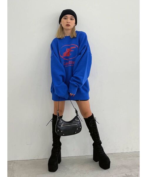 EMODA(エモダ)の「コンパクトニットキャップ(ニットキャップ/ビーニー・レディース・ブラック/グレー・FREE)」の14枚目の写真