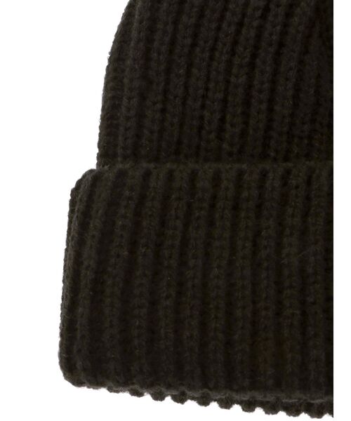 EMODA(エモダ)の「コンパクトニットキャップ(ニットキャップ/ビーニー・レディース・ブラック/グレー・FREE)」の6枚目の写真