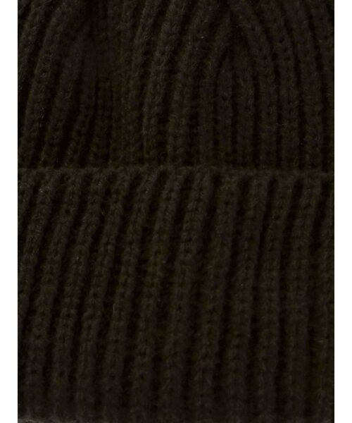 EMODA(エモダ)の「コンパクトニットキャップ(ニットキャップ/ビーニー・レディース・ブラック/グレー・FREE)」の5枚目の写真